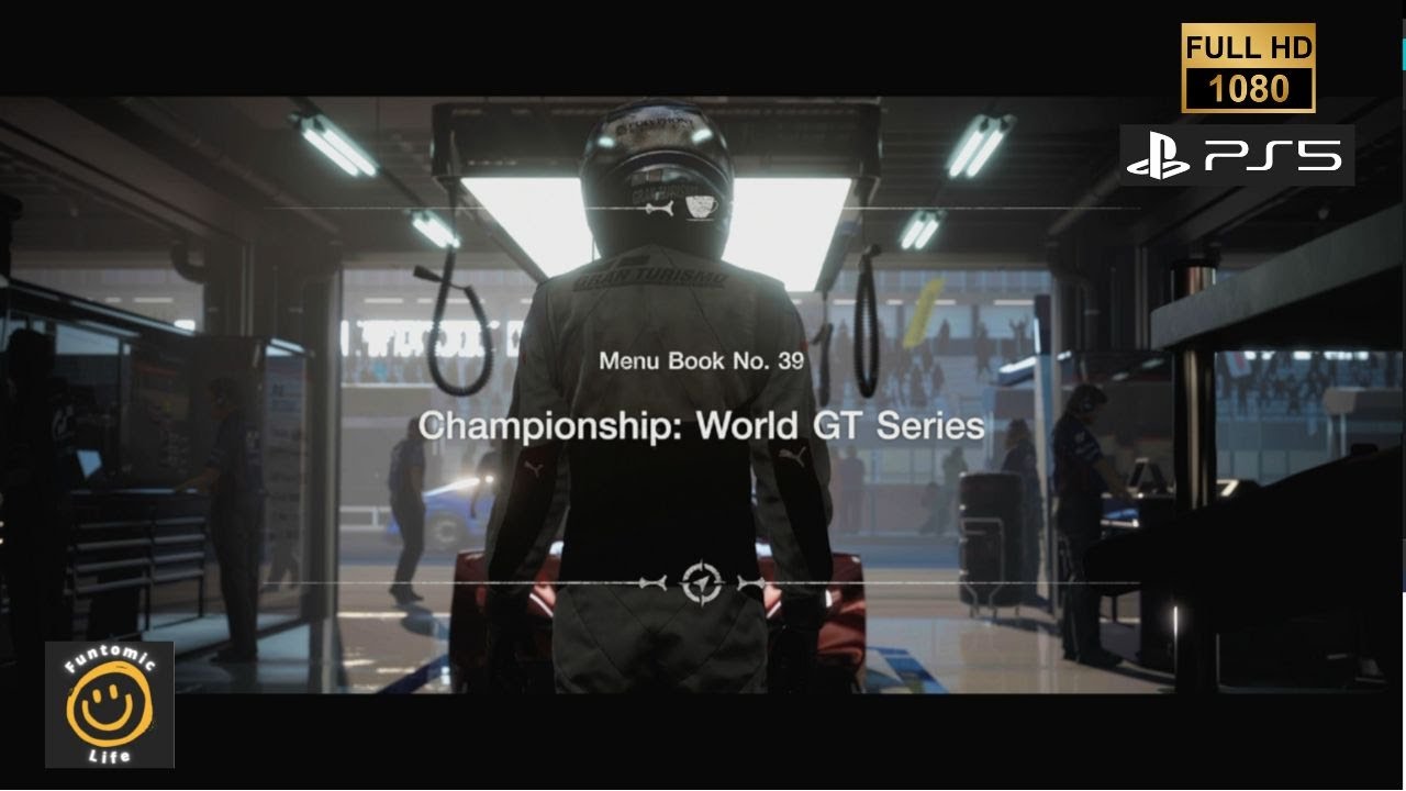 GT7 Menu Book 39 Championship World GT Series (FINAL) | PS5 Gameplay | 1080P