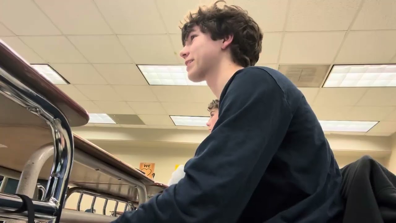 Math class challenge: one question correct = one piece of clothing off! (We almost got caught!)