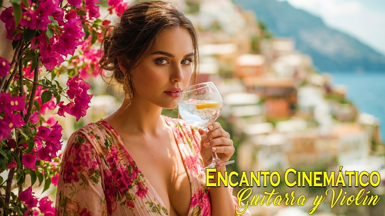 Encanto Cinemático del Mediterráneo | Belleza Floral y Elegancia Atemporal Bajo la Luz Dorada ✨