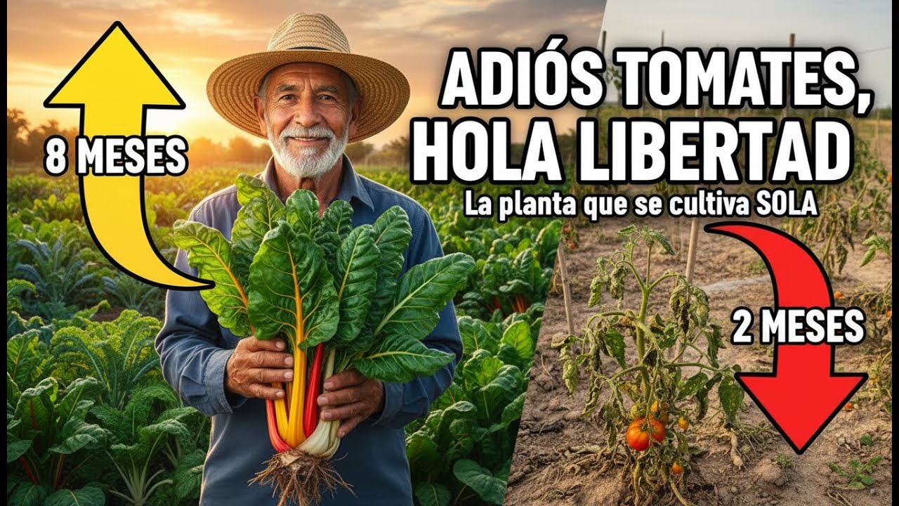 &iexcl;DEJA de Cultivar Tomates! Esta Planta Produce 8 Meses (No 2), Sin Plagas Y Nunca Necesita Poda