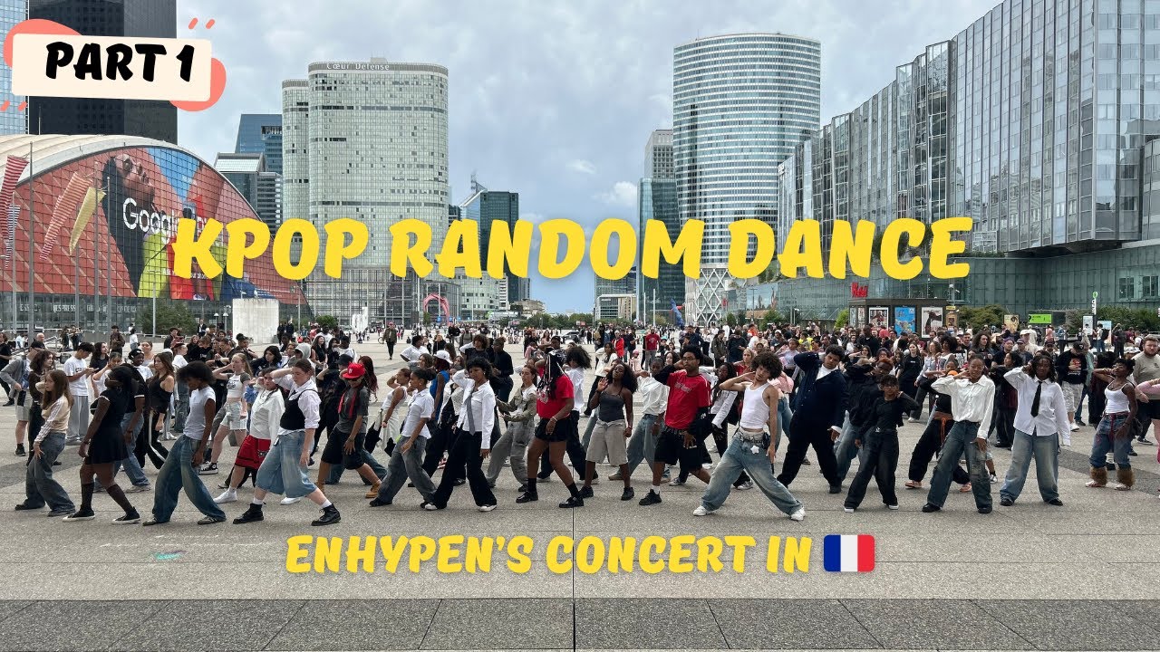 KPOP RANDOM DANCE - ENHYPEN&rsquo;S CONCERT IN PARIS BY BLOOD MOON