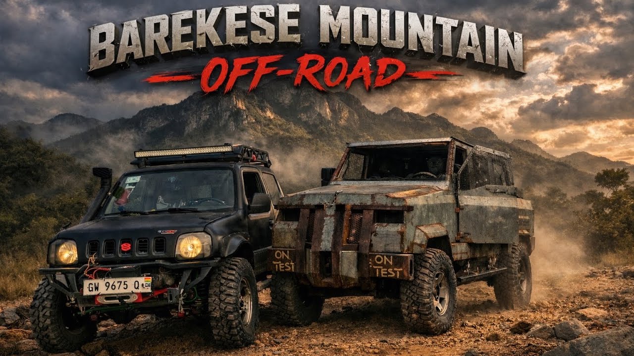 Barekese trip with new strange cars 