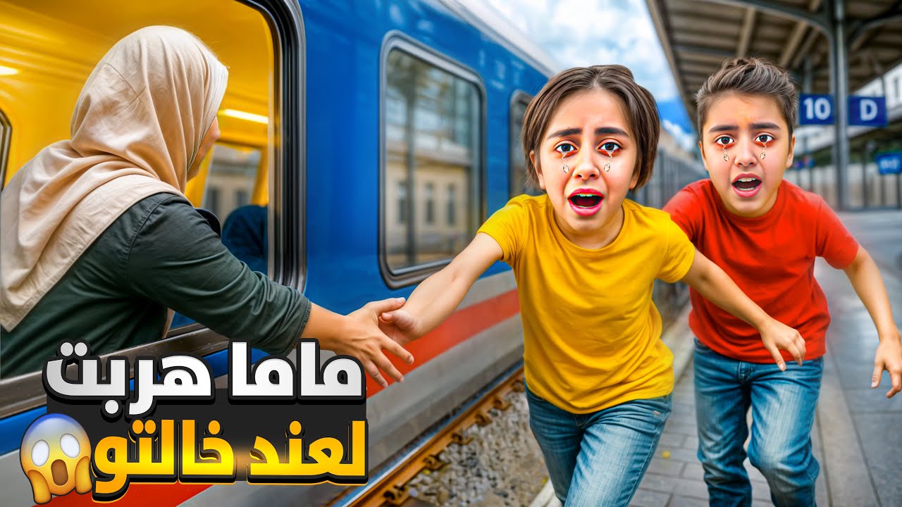 ماما هربت من البيت/تركتنا وراحت صرنا ندور عليها بشارع ميرنا ومالك لحقوها😱
