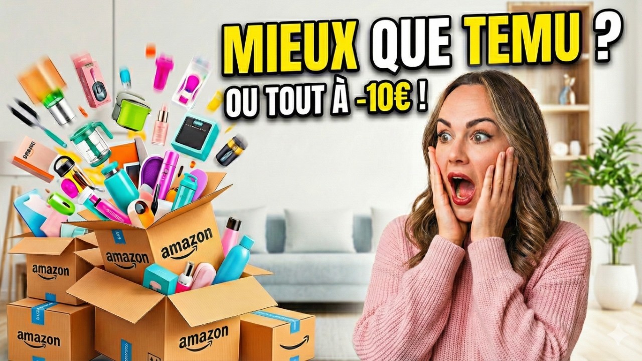 Ne commandez plus sur AliExpress avant d'avoir vu ce HAUL AMAZON... 🛑