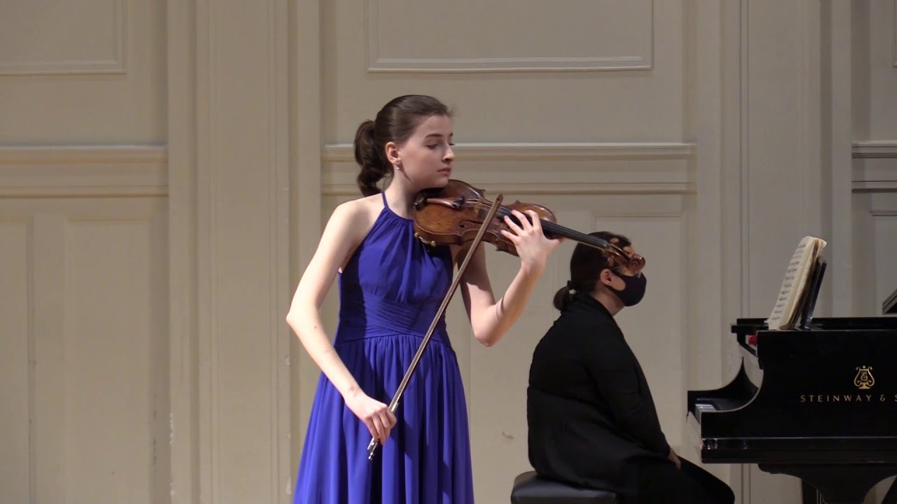 Isabella Brown - Tchaikovsky Violin Concerto in D major, Op. 35, i. allegro moderato