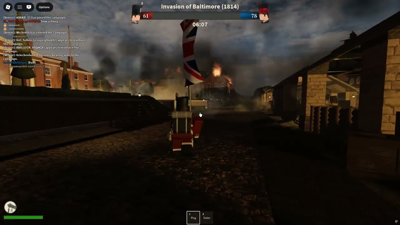 Wining as British in battle of baltimore in lexenton and concord 