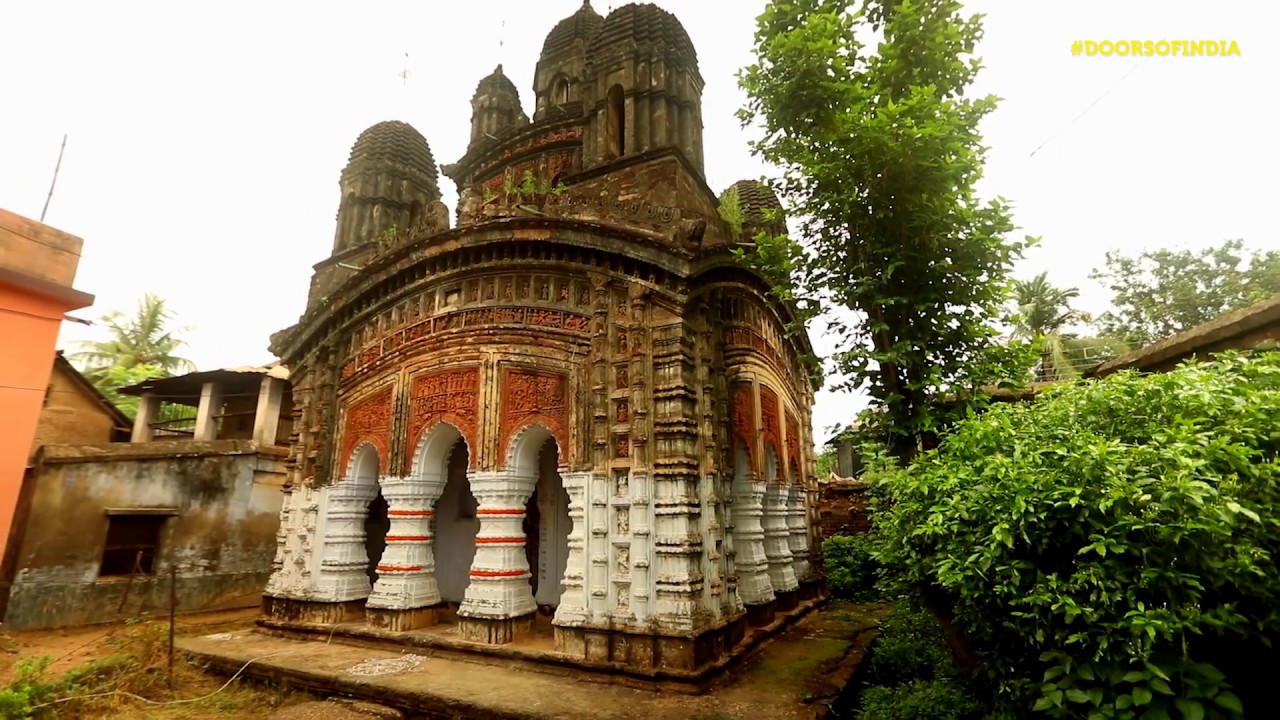 Terracotta Damodar Temple, Joypur (West Bengal) - #DoorsOfIndia
