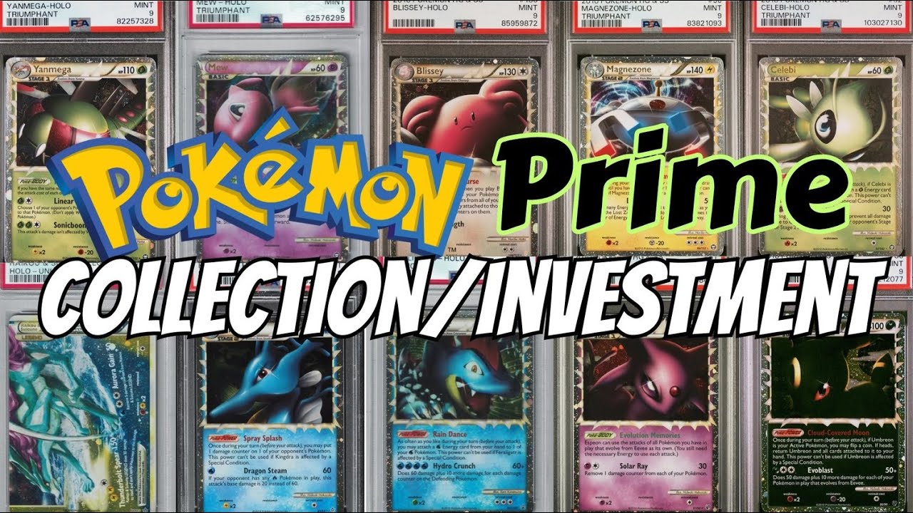 Обновление моей коллекции/инвестиций в Pokemon Prime
