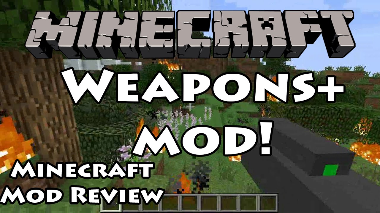 Weapons Plus Mod! - Minecraft Mod Review