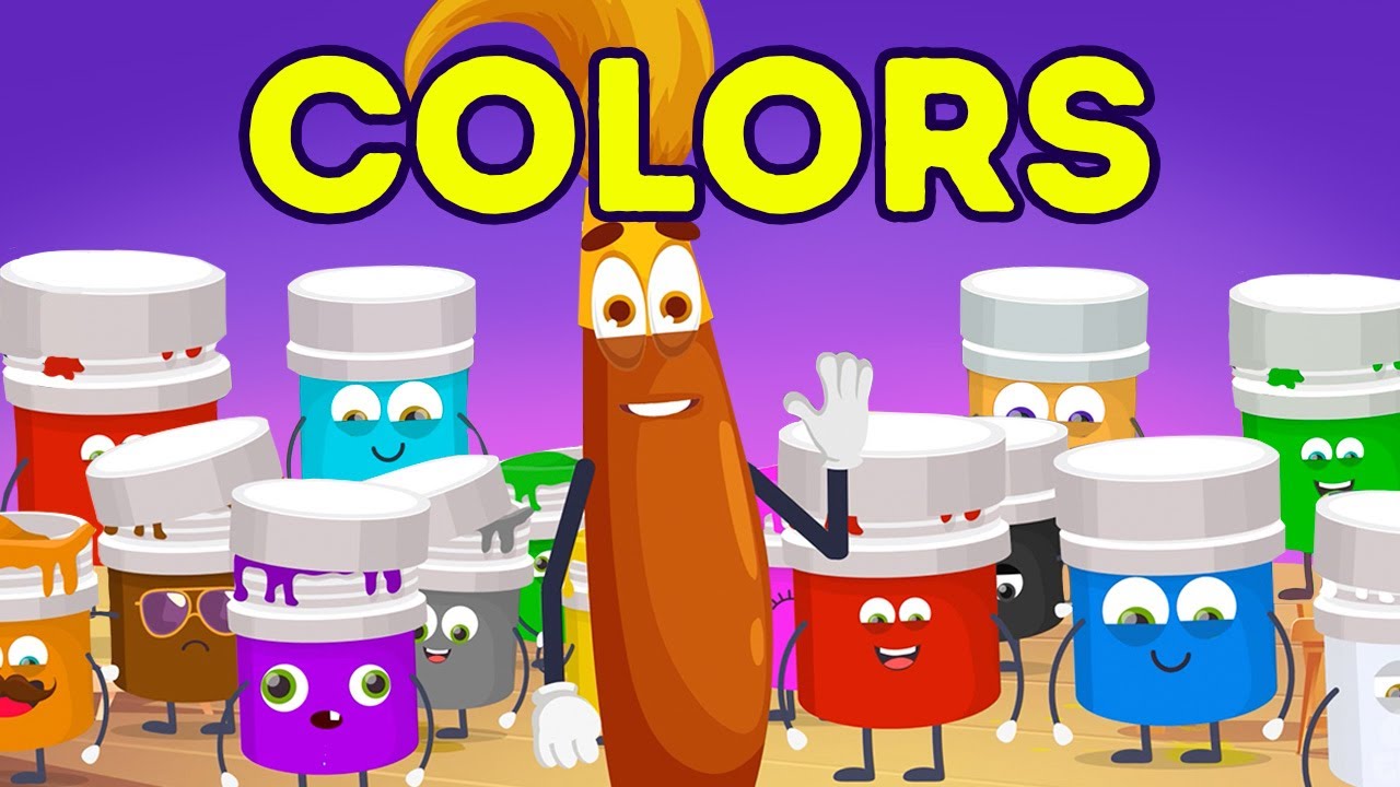 Learn COLORS in English! 🎨