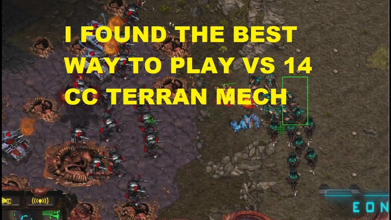 I FOUND THE BEST WAY TO PLAY VS 14 CC TERRAN MECH