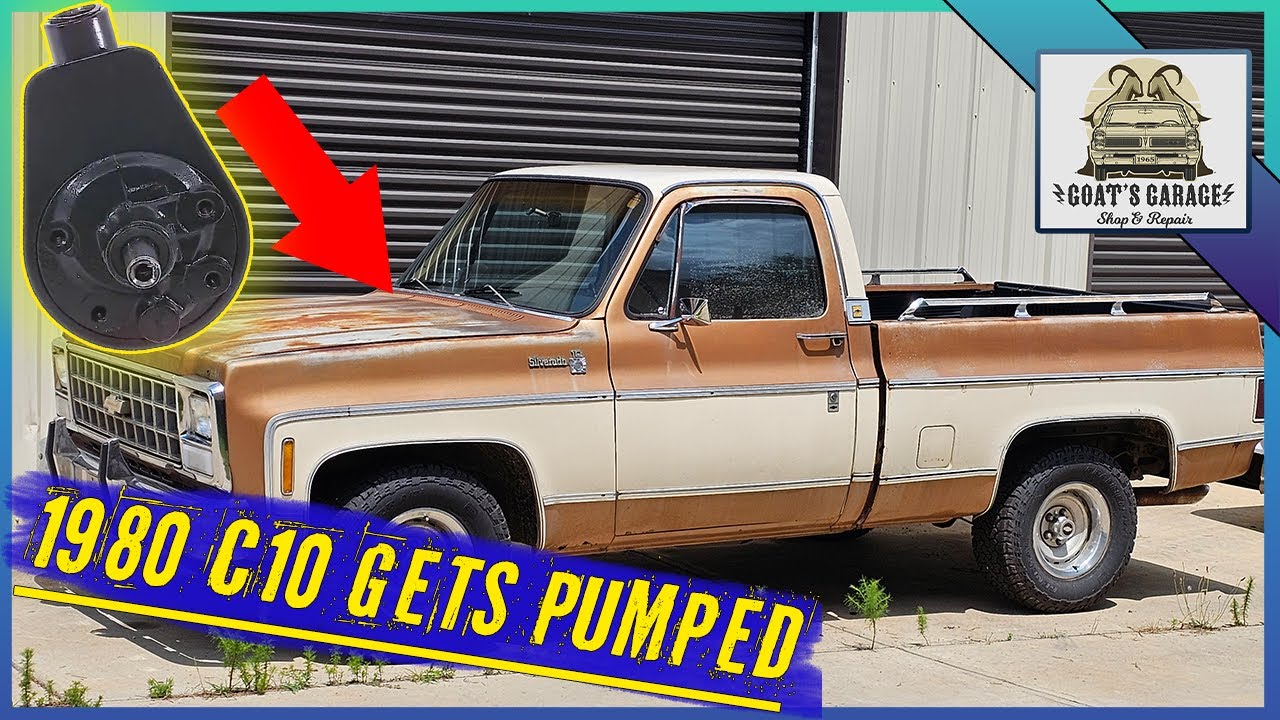 C10 POWER STEERING PUMP REPLACEMENT