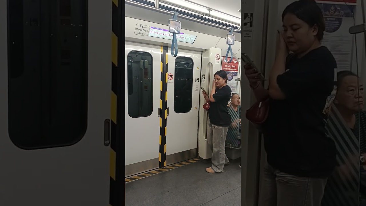 Joyride Train Going to Westgate Bangkok 🇹🇭