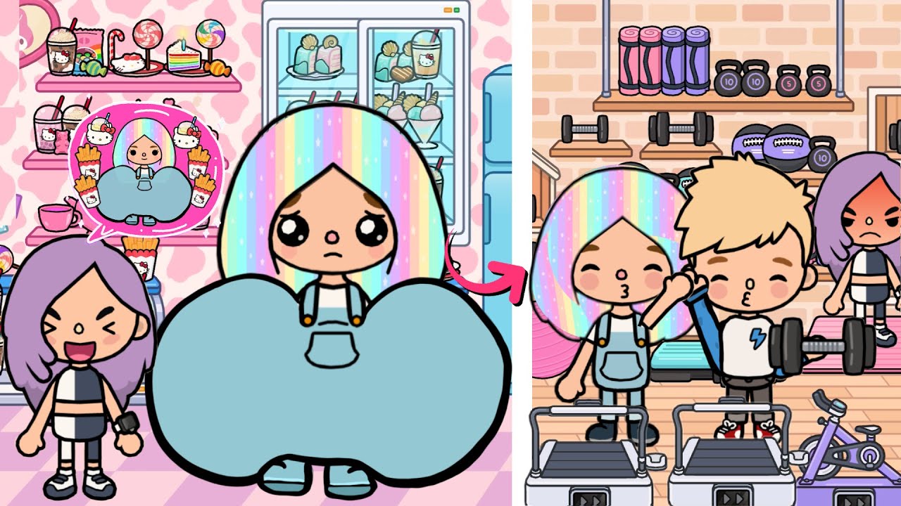 My 600 Pound Life | Toca Life Story | Toca Boca