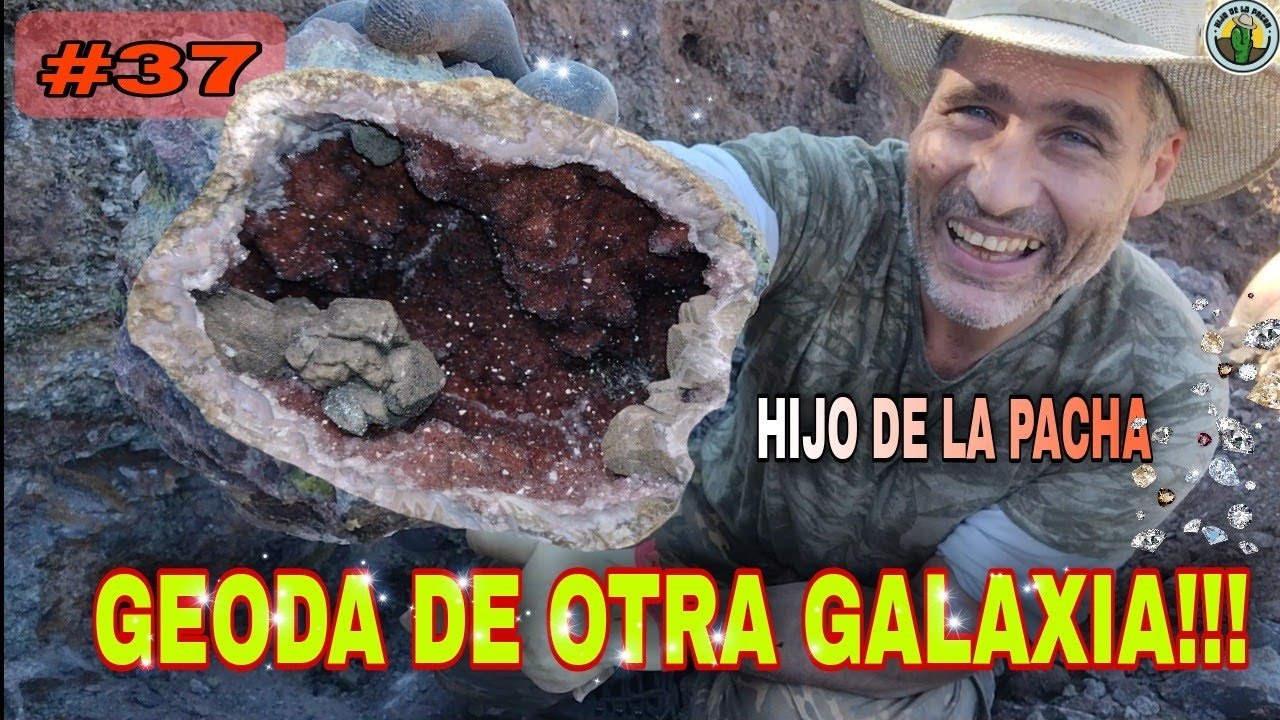 Geoda ROJA HERMOSA Y EXÓTICA!!Lo más hermoso que haya encontrado en mi vida!!! Hijo de la Pacha# 36