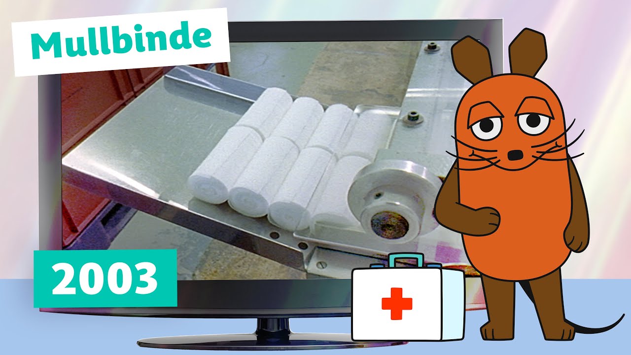 Wie werden Mullbinden hergestellt? | Die Maus | WDR