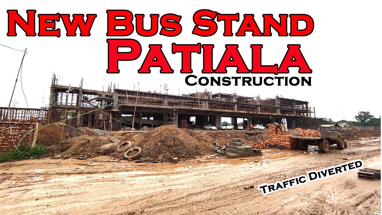 New Bus Stand Patiala, Traffic Diverted, Jam in Patiala City