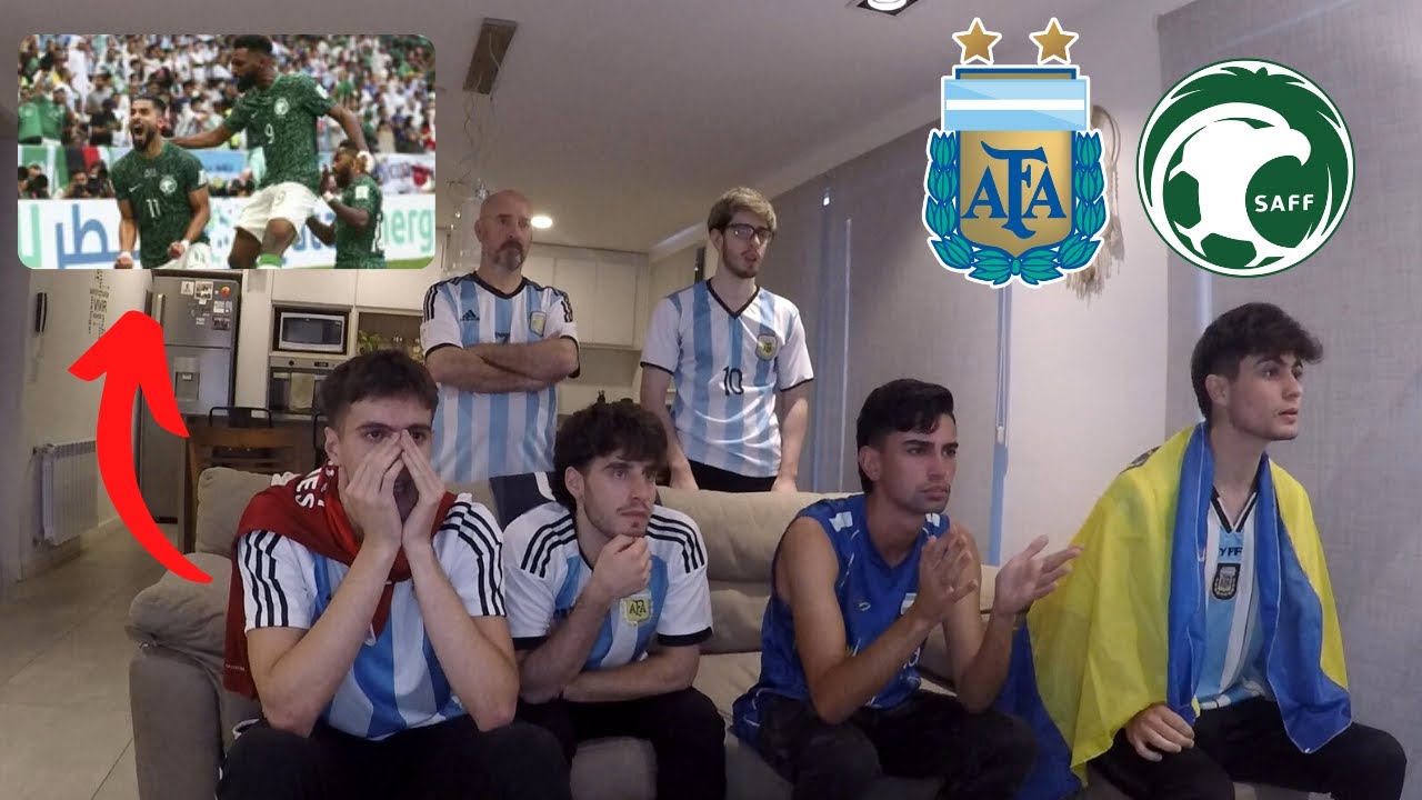 Argentina 1 Arabia Saudita 2| Qatar 2022| Reacciones de hinchas