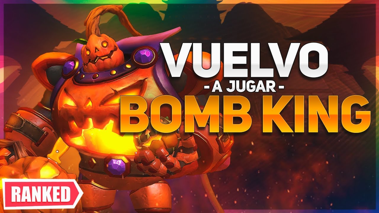 Me FRUSTRÉ y DIVERTÍ con BOMB KING en Paladins Ranked!