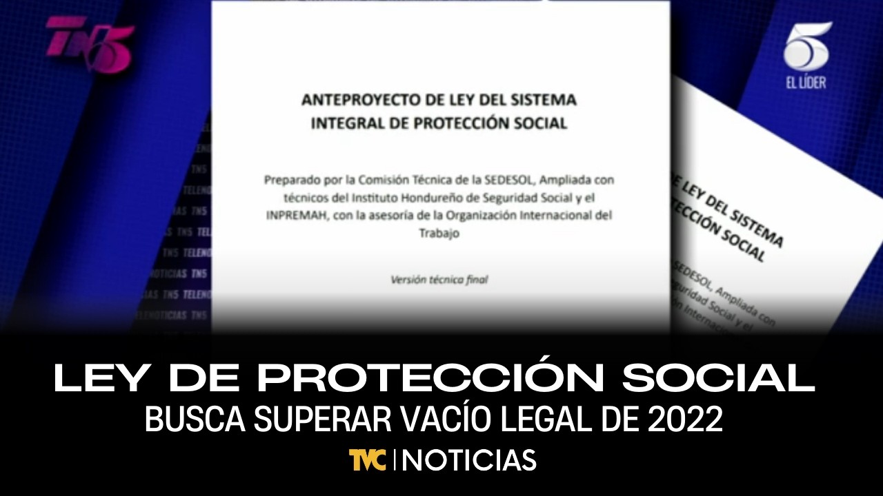 Impulsan nueva Ley de Protección Social para cubrir vacío legal tras fallo de inconstitucionalidad