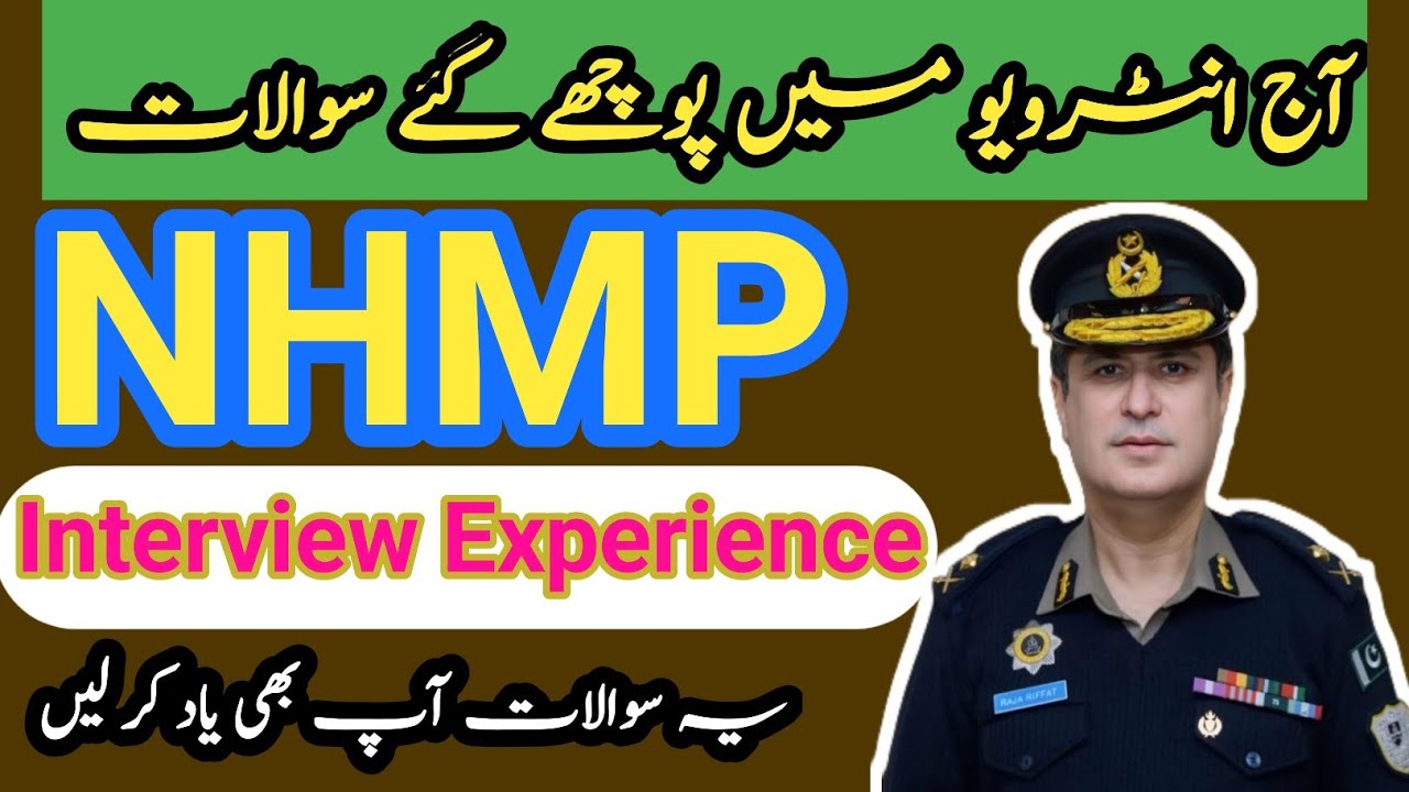 Nhmp interview experience 2025 l Motorway police interview update 2025