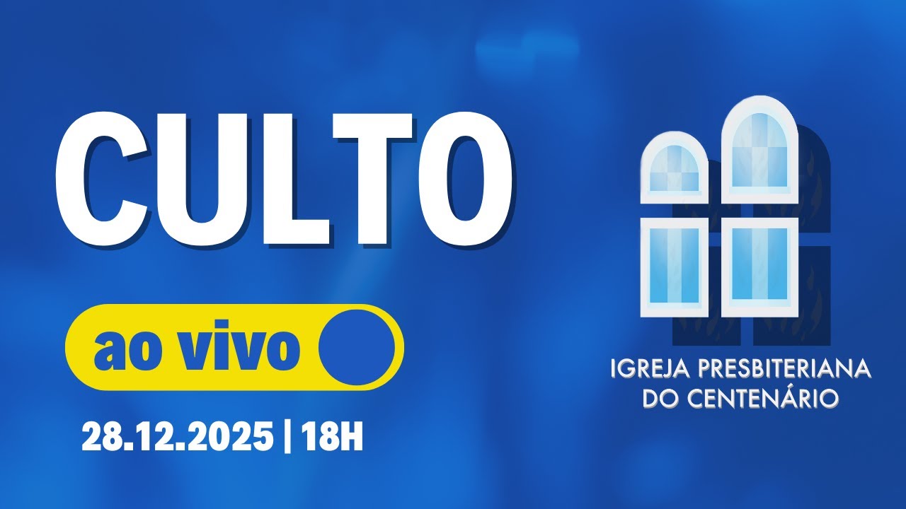 🔴IPCENTENÁRIO | CULTO AO VIVO | 28/12/2025