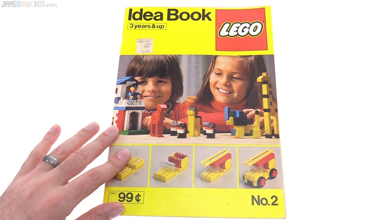 Взгляд на книгу идей LEGO 1977 года