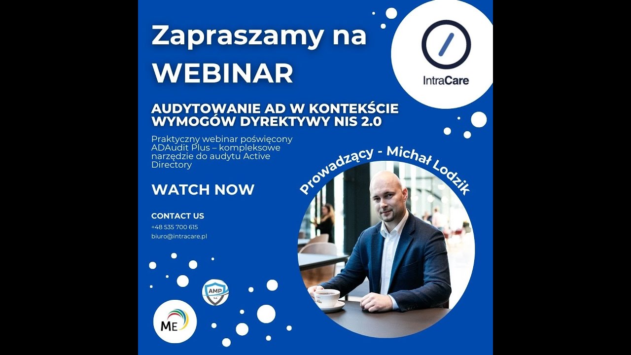 Webinar  Audytowanie AD w kontekście wymog&oacute;w Dyrektywy NIS 2