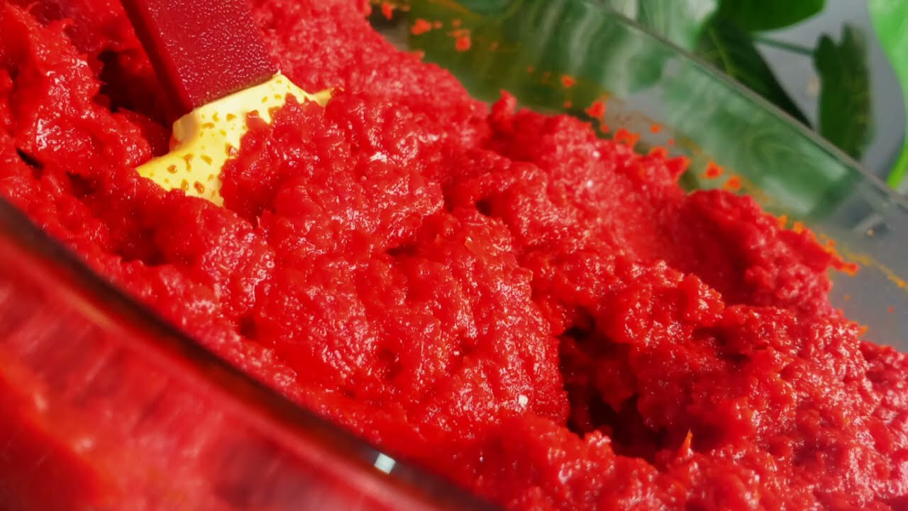 معجون فلفلة طريقة تحضير (لطلبتو من عندي)😋♥️
