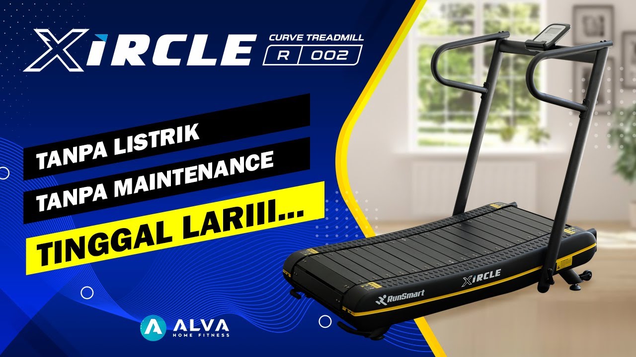 Curve Treadmill Mini - XIRCLE R-002 - Review Indonesia