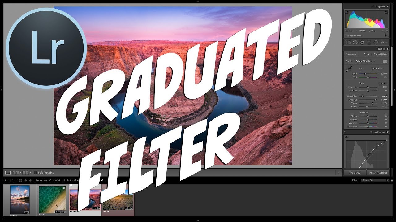 Graduated Filter Adobe Lightroom - everything you need to know.