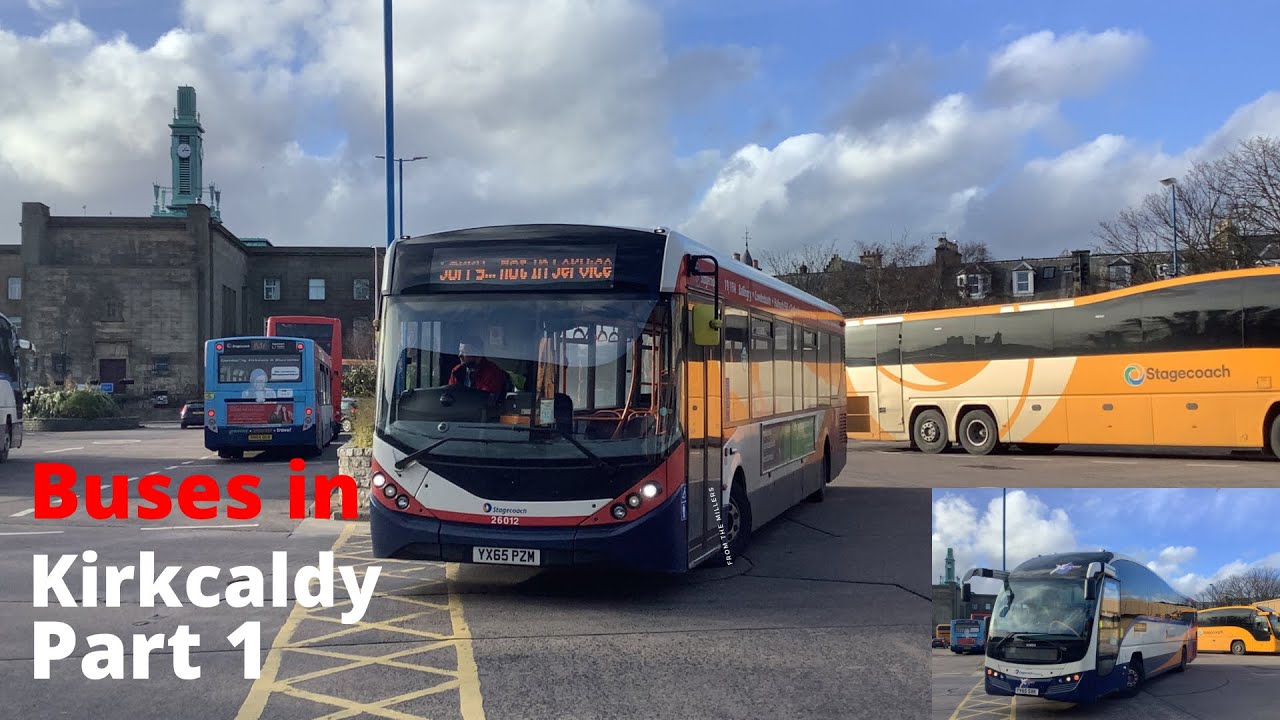Buses in Kirkcaldy part 1