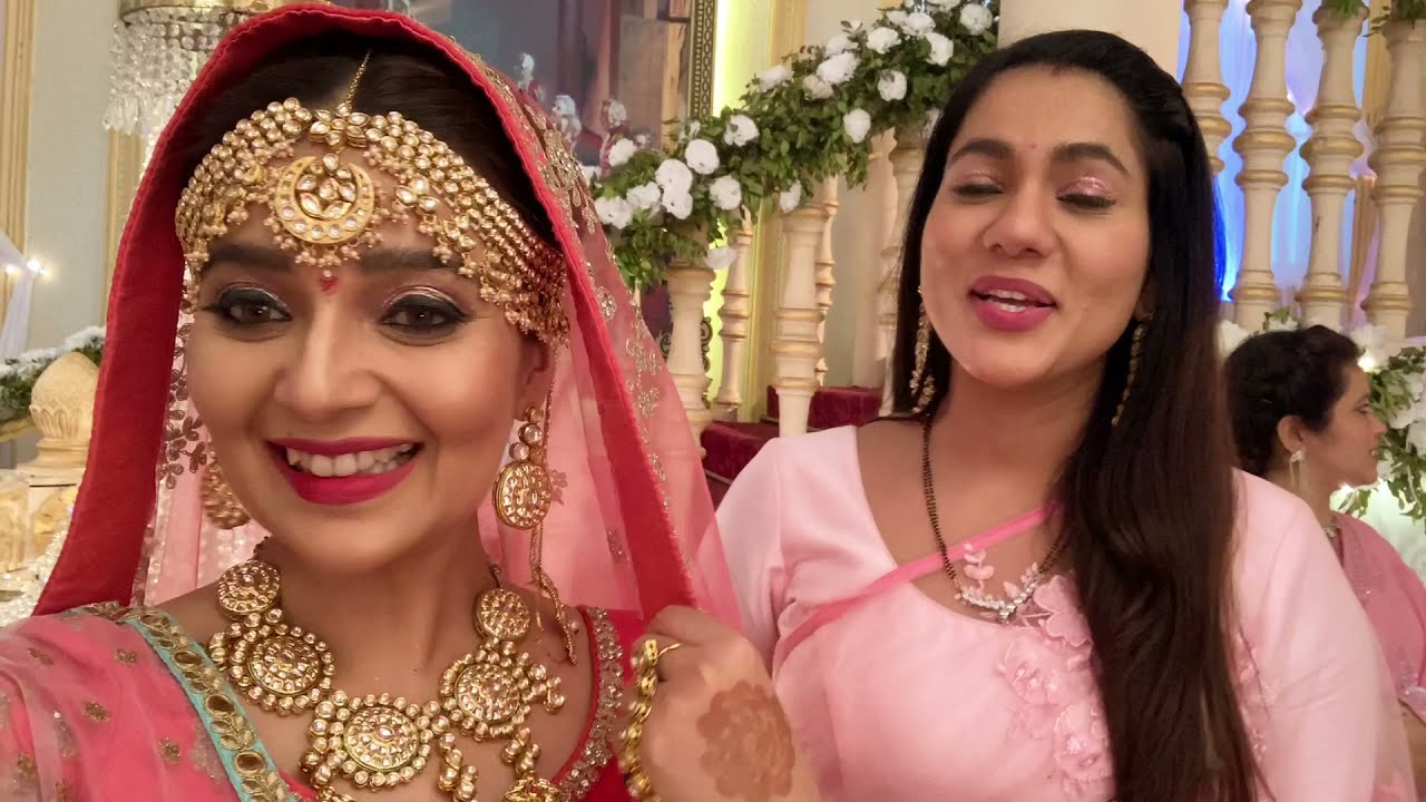 last day shoot for bridal scene and meet rest of the Kundali Bhagya fam