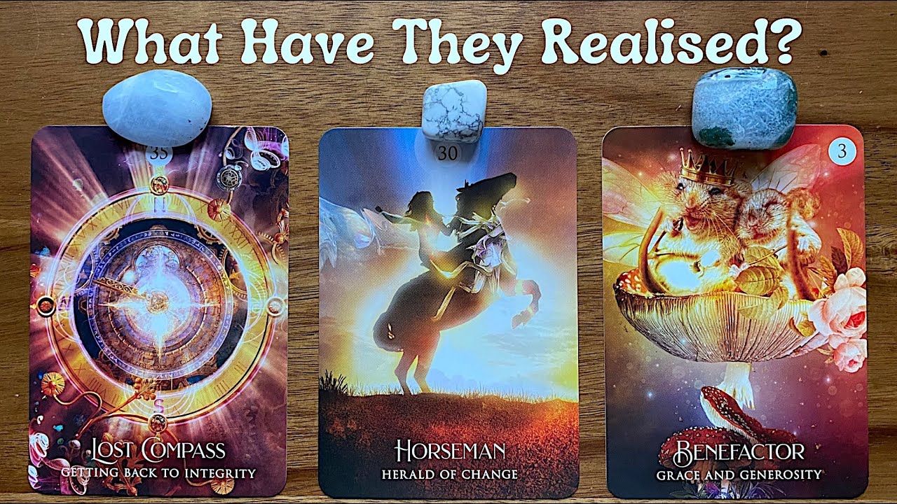 Pick A Card💌Mindfulness💭What Has Your Person Realised About You & Your Connection?🖤Love Reading