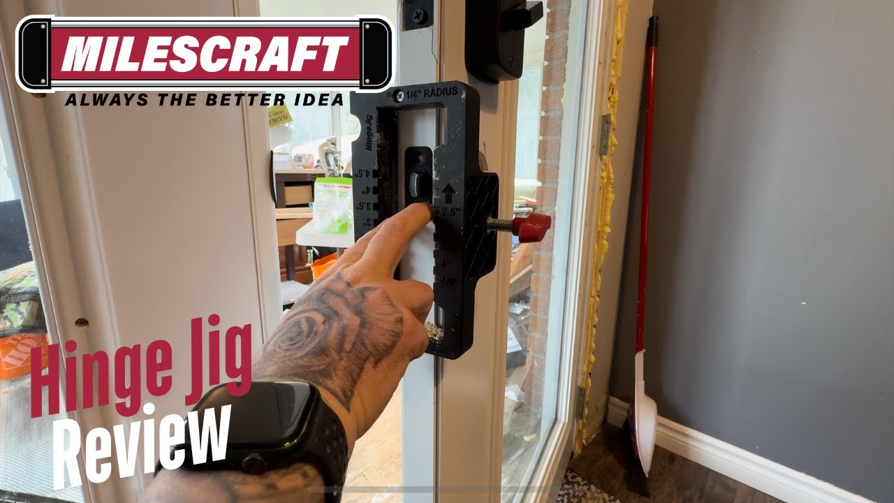 Hinge Jig That Actually Works? Milescraft 1226 Tested