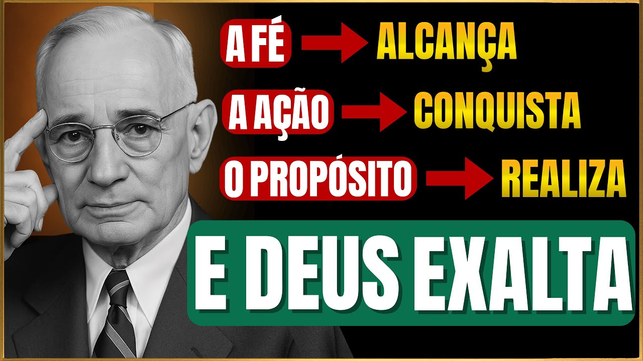 Os 3 Pilares Poderosos que Fazem Deus Te Exaltar Como NUNCA Antes | Napoleon Hill