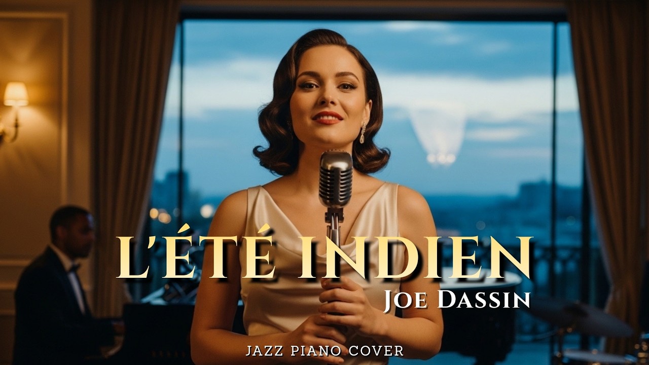 L'Été indien - Joe Dassin (Piano Jazz Romantique) | Musique Dîner Automnal & Vin Rouge