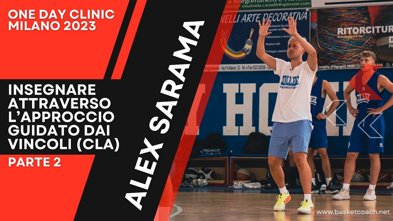 Basket Coach: Alex Sarama - Insegnare attraverso l'approccio guidato dai vincoli (CLA) - parte 2