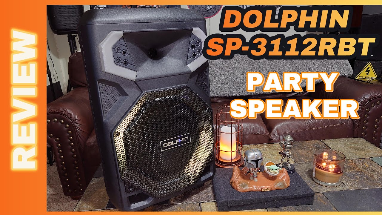 DOLPHIN SP-3112RBT Party Speaker REVIEW  🐬 Sink or Swim? 12