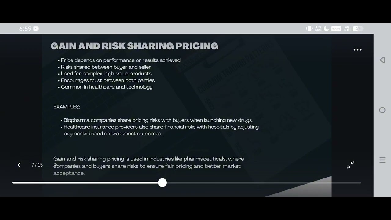 PRICING STRATEGY 