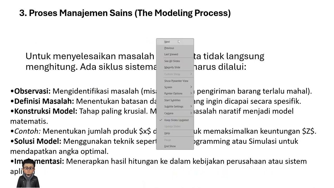 1  Manajemen Sains