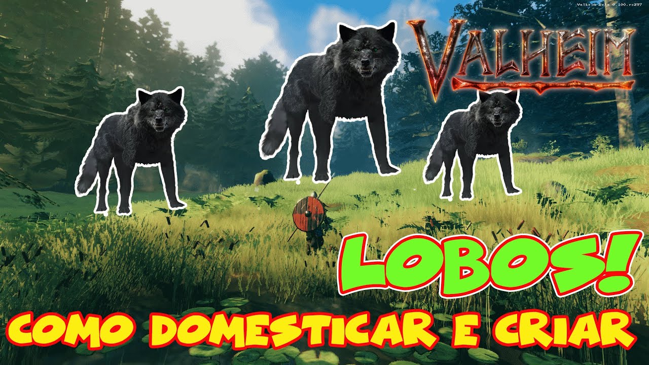 VALHEIM - Como Domar e Criar Lobos F&Aacute;CIL! Tenha uma Alcateia R&aacute;pido.