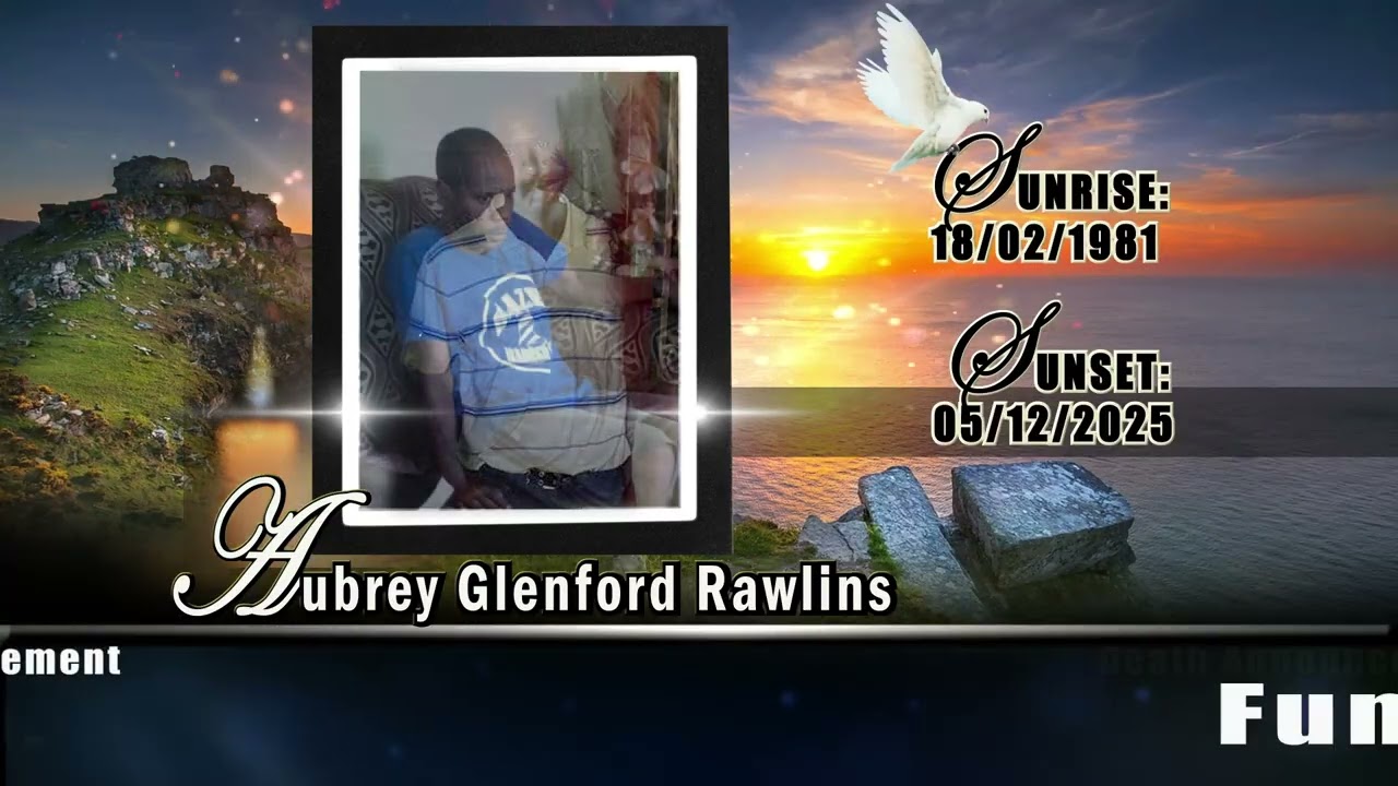 AUBREY G  RAWLINS DEATH ANNOUNCEMENT