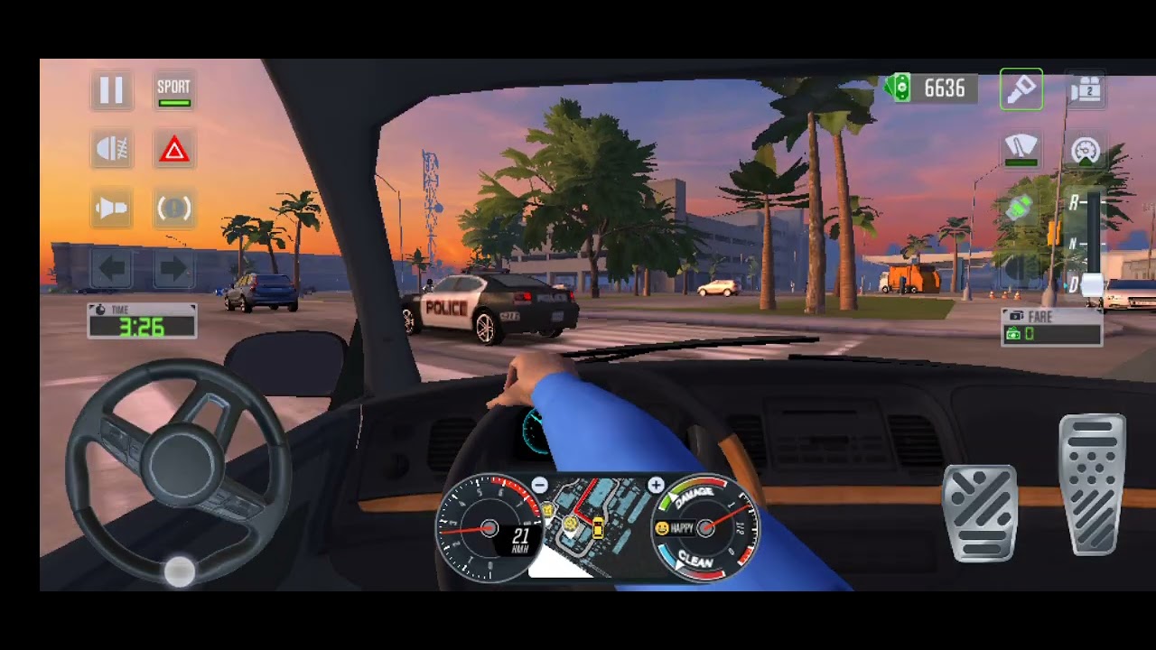 Taxi sim 2022 gameplay🚕