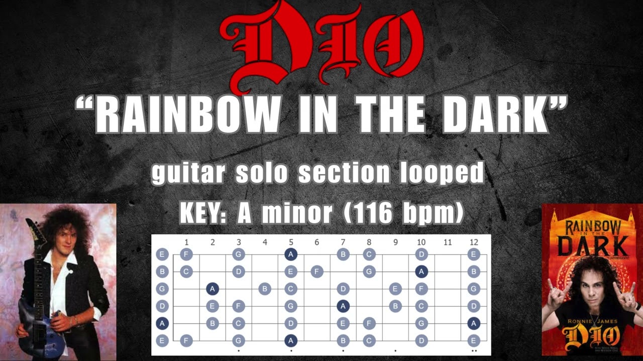 Dio – Rainbow in the Dark Solo Section (Looped Backing Track)
