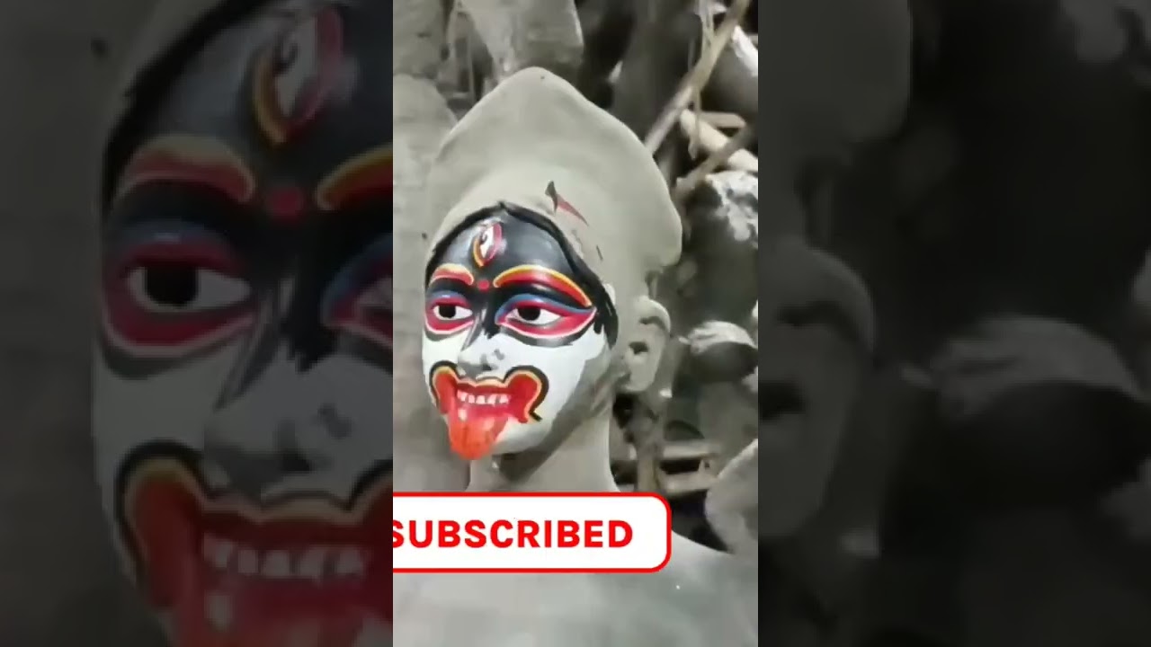 Maa kali murti painting#shorts#maa#kali@samrat creation & arts