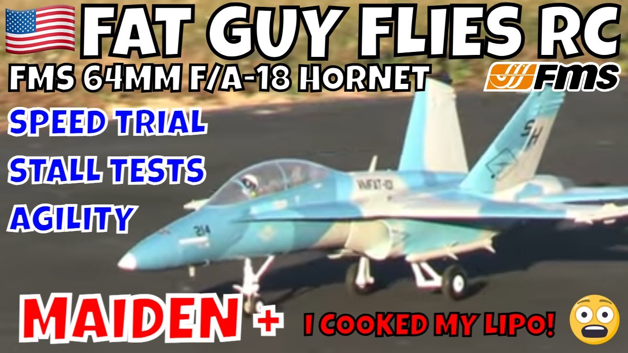 Первый полет FMS 64MM F/A18 HORNET. Я приготовил свой LIPO-аккумулятор #авиация #радиоуправляемые...