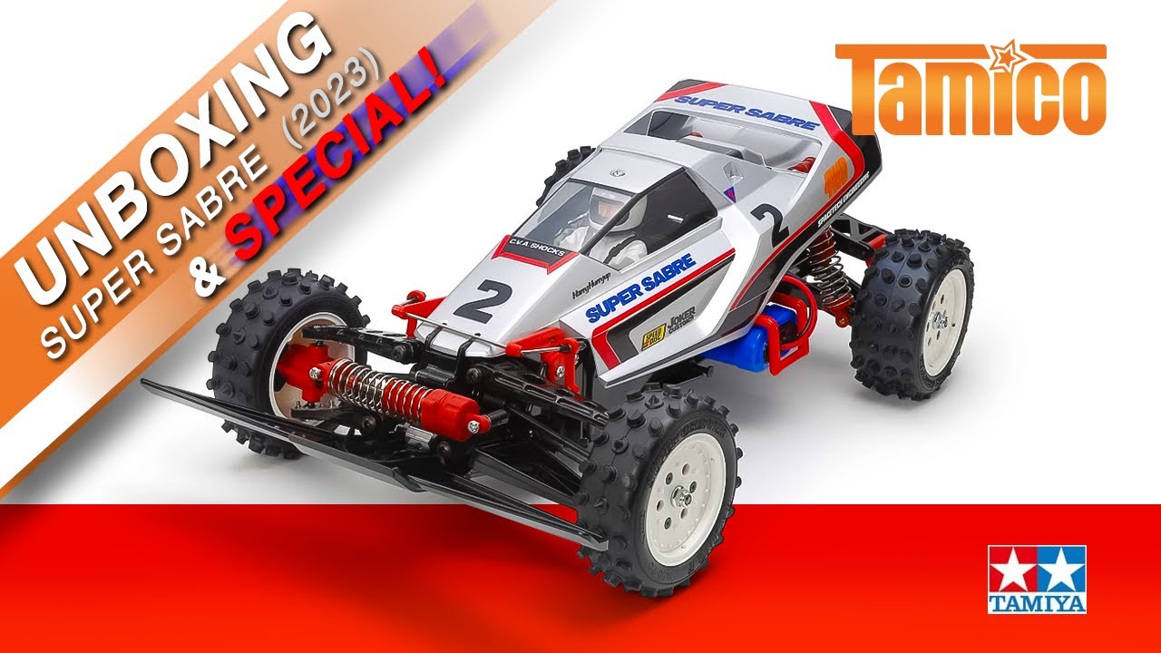 Tamico Unboxing Tamiya 58728 Super Sabre 2023