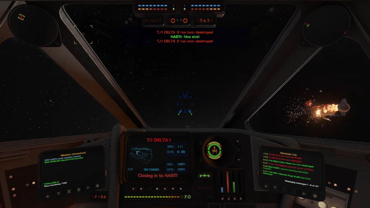 Star Wars XWVM Исторические бои на истребителе Y-Wing, Миссия 6: Перехват и захват (Новая) Самый ...
