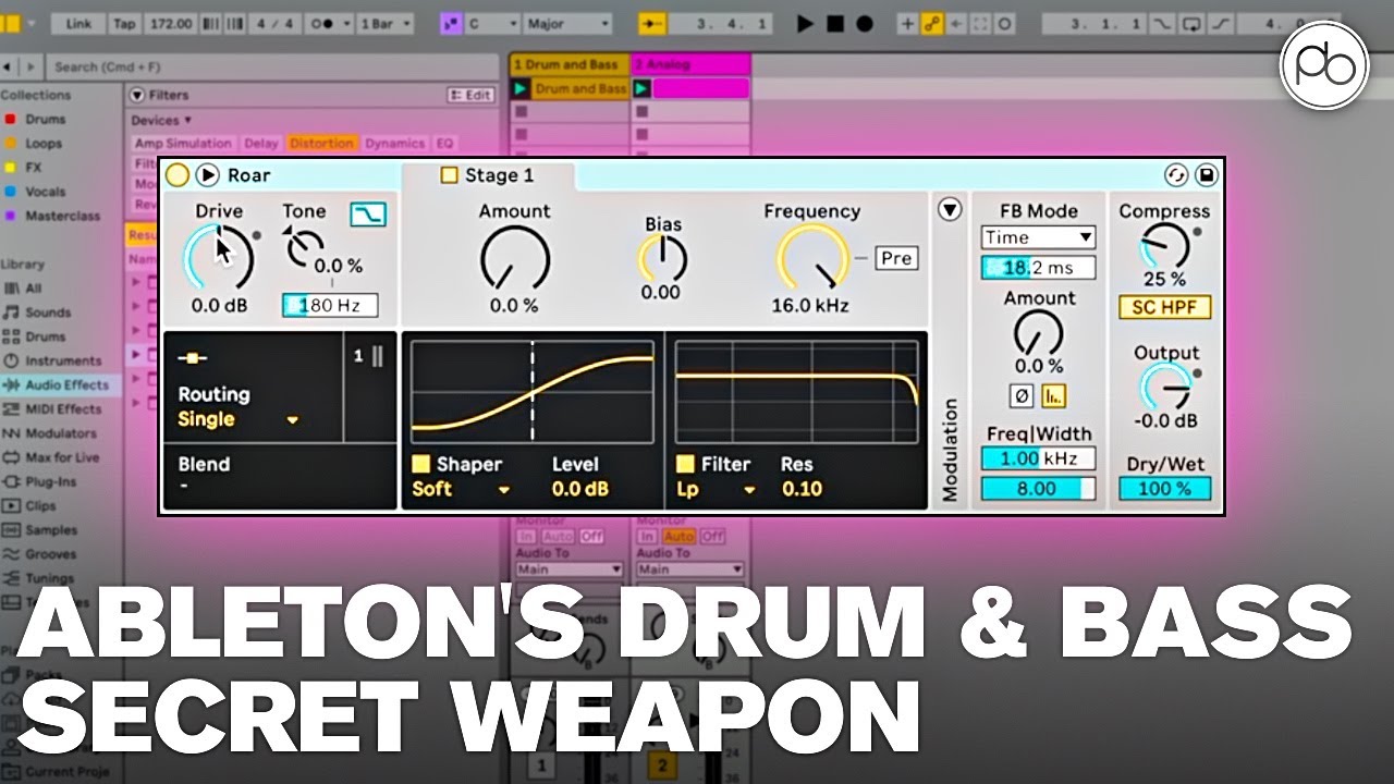 Turning A Sine Wave Into A Drum & Bass Stab in Ableton Live 12